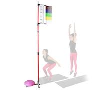 Vertical Jump Tester, Standing High Jump Training Equipment With Stable Base, For Basketball Volleyball Spike Coach Challenger (3.9-11.5 Feet)