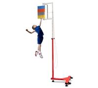 Vertical Jump Tester Vertical Jump Touch Training Device, Sports Challenger Physical Training, with Pulleys, Thickened Steel Chassis, Coloured Target Blades, 4.59-9.84ft