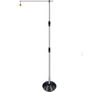 Vertical jump tester with height-adjustable pole, weight at the bottom, and jump test stand (125cm-330cm)