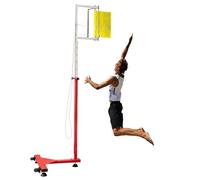 Vertical Jump Trainer, Adjustable 1.7-3.6m Stand-Alone Jump Measurement Stick for Volleyball Basketball, Improve Dunking Performance & Fitness Testing