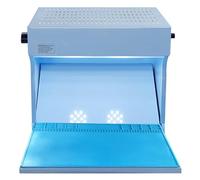 ANGDI Vertical Laminar Flow Hood Air Flow Clean Bench, Dust-free Filter Table with Dual Fans and HEPA Filter Net, Portable Laminar Air Flow Dust Free Room Worktable, for Phone LCD Repair
