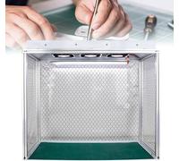 Vertical Laminar Flow Hood Clean Workbench - Dust Free Room Workshop for Phone Repair/Lab - Aluminum Bench - with Lights -110V-220V
