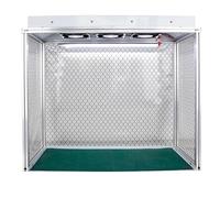 Vertical Laminar Flow Hood, Dust-Free Clean Bench with HEPA Filter, 26x12x20 Inch Working Area, Triple Fan Airflow for Cleanliness and Efficiency