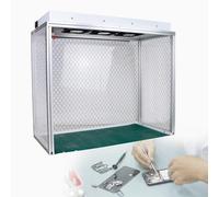 Vertical Laminar Flow Hood, Dust Free Room Workshop, Laboratory Cleanliness Equipment,Triple Fan Design And Multiple Filter Design, Aluminum Frame, Big Space, Low Noise Levels(110V)