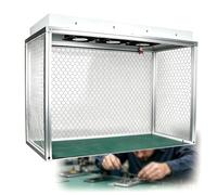 Vertical Laminar Flow Hood For Mycology, ISO 5 Class 100 Clean Bench, Efficient Filter Workbench For Tissue Culture, Laboratory & Precision Lab Use