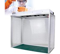 Vertical Laminar Flow Hood, HEPA Filtered Clean Bench with Three Fans, Dust-Free Airflow for Laboratories, 62x31cm Working Area