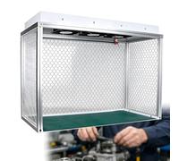 Vertical Laminar Flow Hood With HEPA Filter & 3 Fans, Mycology Clean Bench Particulate Filter Workstation, Dust-Free Station For Cell Phone LCD Repair, Workshop & Lab