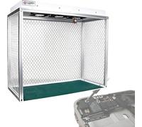Vertical Laminar Flow Hood with HEPA Filter for Laboratory Use, Ideal for Cell Phone LCD Repair and Dust Work, 110V, 9.6Cu.Ft.