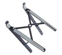 Vertical Laptop Stand Space Saving Desktop Holder 6 Gear Adjustable Dock Tablet Vertical Saving Dock Folding Tablet