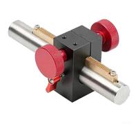 Vertical Lifting Slide Table Gear Rack Aluminium Column Stage for Mini Lathe Milling Attachment Precision Workshop Positioning 60x78x150mm