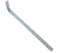 Vertical Light Duty Restraint Strap 600mm Length 100mm Bend Galvanised