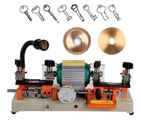 Vertical Milling Machine, Manual Key Duplicating Equipment, Double Key Cutting, Rotary Hand Wheel Feed, Suitable for Cutting Metal Objects, Ideal for Hardware Stores