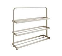 Vertical Narrow Shoe Rack Organizer, Space Saving Corner Solution for Small Spaces, Entryways, Living Rooms, Bedrooms