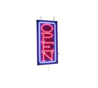 Vertical OPEN Sign 24", TOPKING Signage, LED Neon Open, Store, Window, Shop, Business, Display, Grand Opening Gift