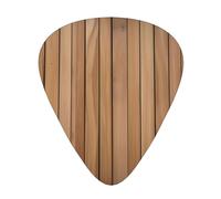 Vertical Planks in Carpentry Oak Timber1 print Celluloid Guitar Plectrums for Acoustic Guitar Bass,Guitar Picks with Organizer Box
