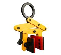 Vertical Plate Clamp for Heavy-Duty Lifting - High Load-Bearing Scissor Lifter for Sheet Steel, Lumber, Plywood, and Granite Slab Hoisting