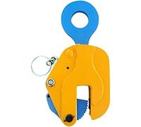 Vertical Plate Clamp, Heavy-Duty for Lifting and Transporting, Ideal for Industrial Use, Construction for Safe Handling