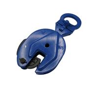 SecureFix Direct Vertical Plate Lifting Clamp 2 Ton (0-25MM Grip, Non-Slip, 2000KG)