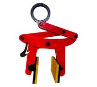 Vertical Plate Lifting Clamp Adjustable OpeningCarrying Capability 350kgThicken Alloy Steel, for Marble Slab HangingTransporting and Lifting(Opening 2-6CM)