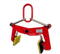 Vertical Plate Lifting Clamp-Heavy-Duty Jaw Opening for Steel Plate Transport & Handling-Ideal for Construction & Metal Fabrication Projects,One Color,C