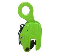 Vertical Plate Lifting Clamp Industrial Steel Plate Clamp Jaw Opening Adjustable, Steel Plate Lifting Clamp(1T)