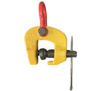 Vertical Plate Lifting Clamp, Self-Locking Screw, 0-32mm/0-50mm Adjustable, 3T Load Limit, Ideal for Shipyards & Construction Sites, No Deformation Under 1.5T Load