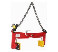 Vertical Plate Lifting Clamp Stone Lifting Clamps Vertical Carrying Tongs, Adjustable Opening Paver Lifter for Curb(X-Small)