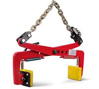 Vertical Plate Lifting Clamps for Steel Stone Transport - 770lbs Capacity Heavy Duty Secure Grip Construction Moving Tool