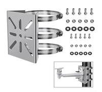 Vertical Pole Outdoor Led Wall Steel No-drill Bracket