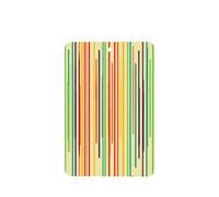 Vertical Rainbow Stripes Car Air Freshener | 4 Pcs Hanging Scented Cards Fragrance Scented Cards For Car
