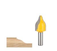 Vertical Raised Panel Router Bit, 8mm 12mm 1/2 Inch Shank Cabinet Door Woodworking Milling Cutter(3-12.7x28.6x38.5)