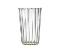 Vertical Ripple Glass Cup,8/13 Oz Clear Striped Drinking Glasses,Transparent Glass Cups,Origami Style Beverage Cups,Cocktail Glasses,Glasses,Old Fashioned Tumblers,Juice Cup