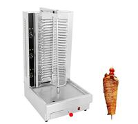 Vertical Rotisserie Machine with Electric Heating and Automatic Rotation for Shawarma, Chicken, and Tacos