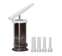 Vertical Sausage Stuffer with 4 Tubes Perfect for Crafting Sausages in Different Diameters (Gray)