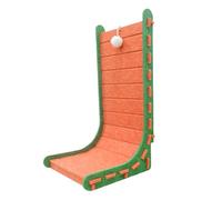 Vertical Scratching Pad - Premium Professional Scratch Mat with Interactive Toy System, Removable Non-Slip Climbing Board, Furniture Protector, Accessories for a