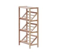 Vertical Shoe Rack 2 3 Tier Space Saver Narrow Design for Heels & Sneakers Ideal for Hallway & Bedroom Storage (39x17.3x10.6in)