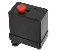 Vertical Single Hole Pressure Control Switch Compatible with Air Compressor Systems, 380V Electrical Rating, 75-175 psi Operating Pressure Range, Automatic Start and Stop