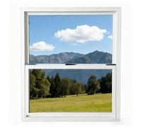 Vertical Sliding Window with Aluminum Frame for Sheds, Coops, and Mobile Carts