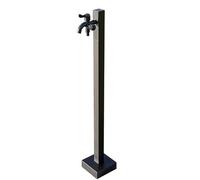 Vertical Square Garden Water Column, Double Faucet Antifreeze Hydrant Dispenser for Efficient Irrigation