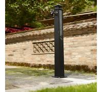 Vertical Square Outdoor Water Column Faucet - Freeze-Proof Double Spout for Garden, Farm, Pasture, Backyard Irrigation & Washing Solutions D High-end