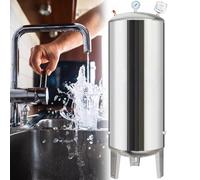 Vertical Stainless Steel Pressure Tank, Water Booster Pump for Kitchen, Shower, Toilet, Thickened Domestic Water Storage, 700L Capacity