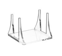 Vertical Stand Bracket For Mac-Mini Host Acrylic Desktop Router Stand Transparent Clear Compact Holder