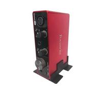Vertical Stand Compatible with Focusrite Scarlett Solo Third Generation, Audio Interface Holder, Desk Organizer, Black