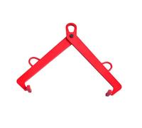 Vertical Steel Drum Clamp Barrel,Oil Drum Lifting Clamp,661 Lbs Capacity,Quick and Easy Loading,for Industrial and Warehouse Use