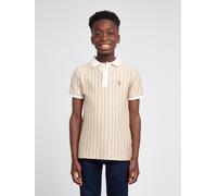Vertical Stripe Polo Shirt U.S. POLO ASSN. Fawn 7-8 Years