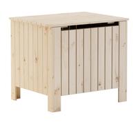 Storage Box with Lid Blanket Box Storage Tool Chest Solid Wood Pine vidaXL