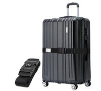 Vertical Studio Travel Trolley Case Hard With Luggage Strap 20 " 24 " 28 " New