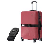 Vertical Studio Travel Trolley Case Hard With Luggage Strap 20 " 24 " 28 " New