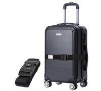 Vertical Studio Travel Trolley Case Hard With Luggage Strap 20 " 24 " 28 " New