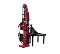 Vertical Stump Log Splitter Single Handle Quickly Splits Hardwood Garden & Farm Wood Processing Log Splitter for Firewood
